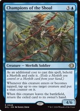Champions of the Shoal x4 NM Rare MTG Lorwyn Eclipsed Merfolk Soldier Regular 4x