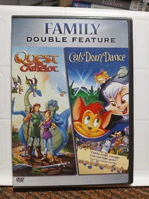 Quest for Camelot/Cats Dont Dance (DVD, 2006, 2-Disc Set) for sale