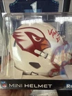 Trey McBride Signed Arizona Cardinals 2025 Rivalry Mini Helmet Fanatics COA