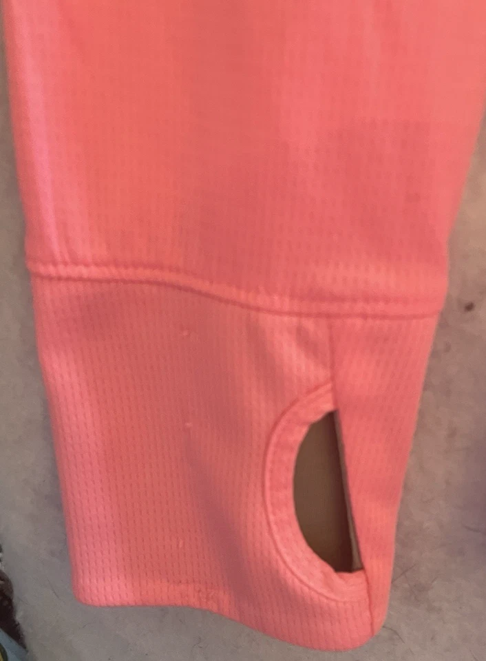 Camisa Avia para mujer talla XL rosa 1/4 cremallera manga larga pulóver atlético Foto 4 de 4