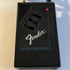 Preamplificador de guitarra Fender 3 ecualizadores alimentado por batería raro