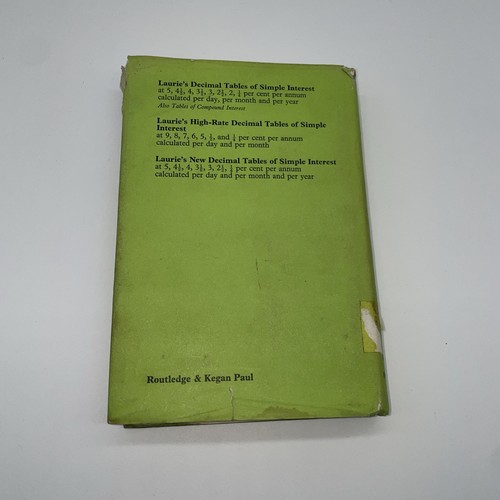 Decimal Ready Reckoner, Routledge, Routledge und Kegan Paul SPS, - Bild 6 von 13