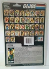 GI JOE 1987 LT. Falcon Full File Card Back Uncut Hasbro ARAH Vintage