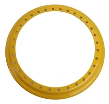 Aero Race 54-500002 Beadlock Ring Replacement Steel Yellow 15" Diameter Each