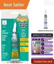 0.7 oz Jewelry  Metal Glue - Clear, Strong, and Fast Drying Adhesive for Crafts