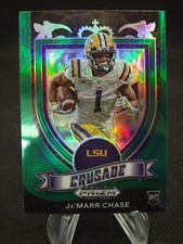 2021 Panini Prizm Draft Picks Prizms Green #162 Ja'Marr Chase C