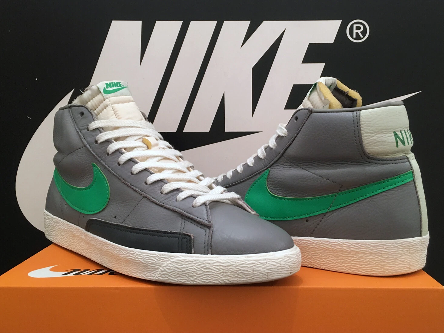 NIKE BLAZER HIGH UK10 EU45 STUSSY OG CUSTOM 2002 DUNK SUPREME SB 1 RARE