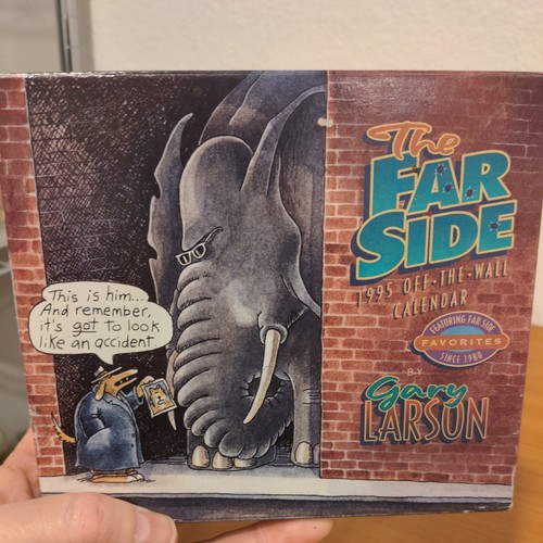 2023 Far Side Calendar Vintage 1995 / 2023 Far Side Off The Wall Desk Calendar Gary Larson New |  Ebay