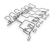 Federkern Federn f&uuml;r die Sitzfl&auml;che f&uuml;r Mercedes W123 W126 W116 W123