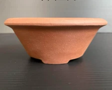 good Medium 14cm " 和鉢朱泥 " Shudei  Tokoname traditional bonsai pot Flower pot