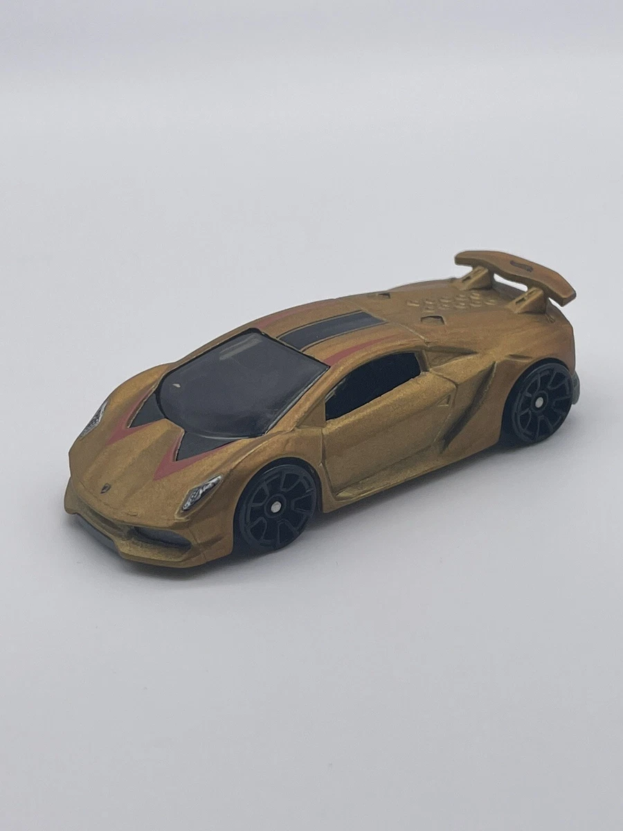 Hot wheels lamborghini sales sesto elemento gold