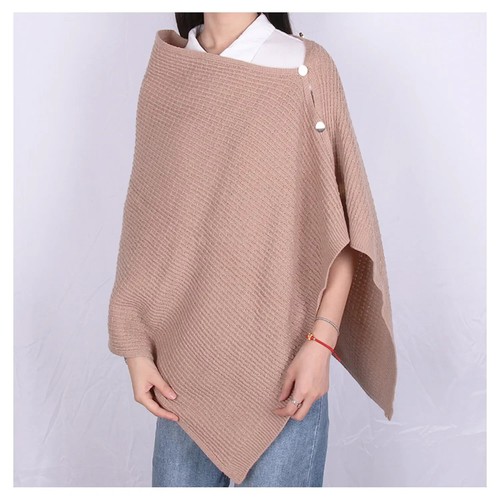 Damen Frauen Multiway Wear Poncho Cardigan Schal Tuch Cape Schal - Bild 16 von 16