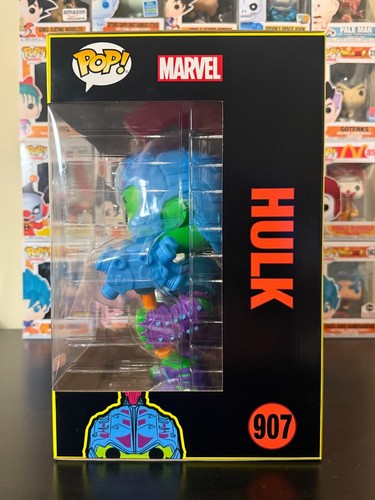 Funko Pop Hulk Target Exclusive Blacklight Thor Ragnarok Marvel #907 - Picture 4 of 6