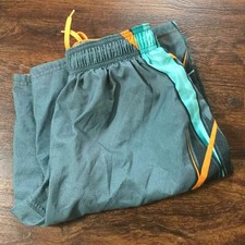 NIKE Adjustable Drawstring Waist Gray Activewear Athletic Shorts Boy's Size XL