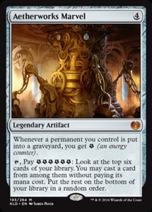 Aetherworks Marvel x1 - Kaladesh - NM-Mint, English - Kaladesh
