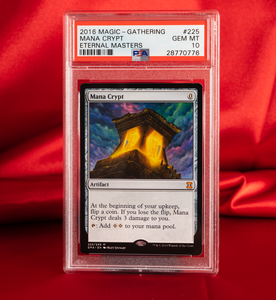 Professional Sports Autenticador Gema Menta 10 16 Magico La Reunion Eternal Masters Mana Crypt Pop 4 Raro Inversion Ebay