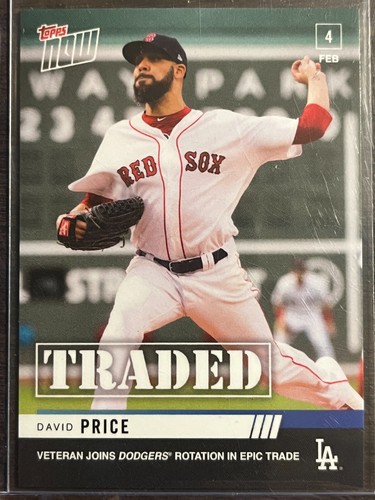 2019 Topps Now OS-66 David Price