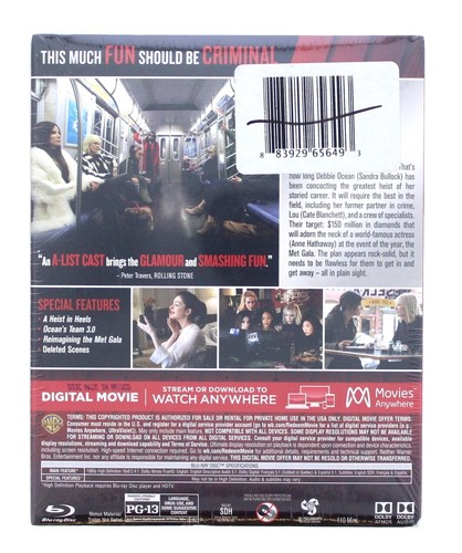 Ocean's 8 (Blu-ray) - Picture 2 of 2