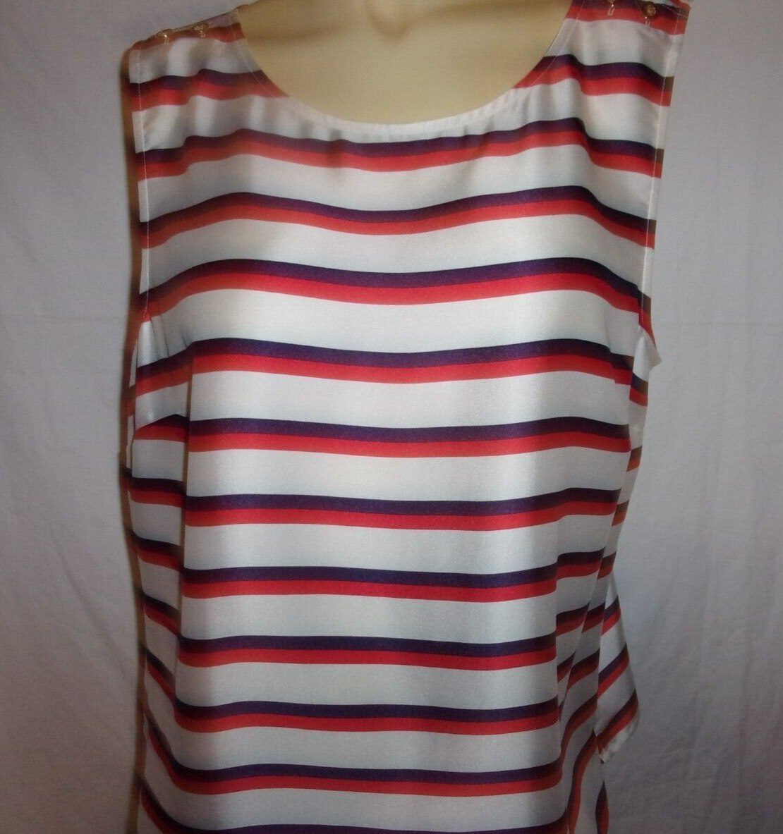 トップス Leo92oMa Lot of 2 TALBOT'S Summer Style Stripes &Polka dot Top Size XL | eBay