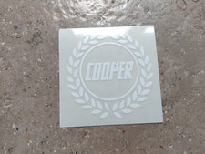 CLASSIC MINI JOHN COOPER S WORKS RSP SMALL BOOT STICKER LAUREL MPI ROVER 1275 GT