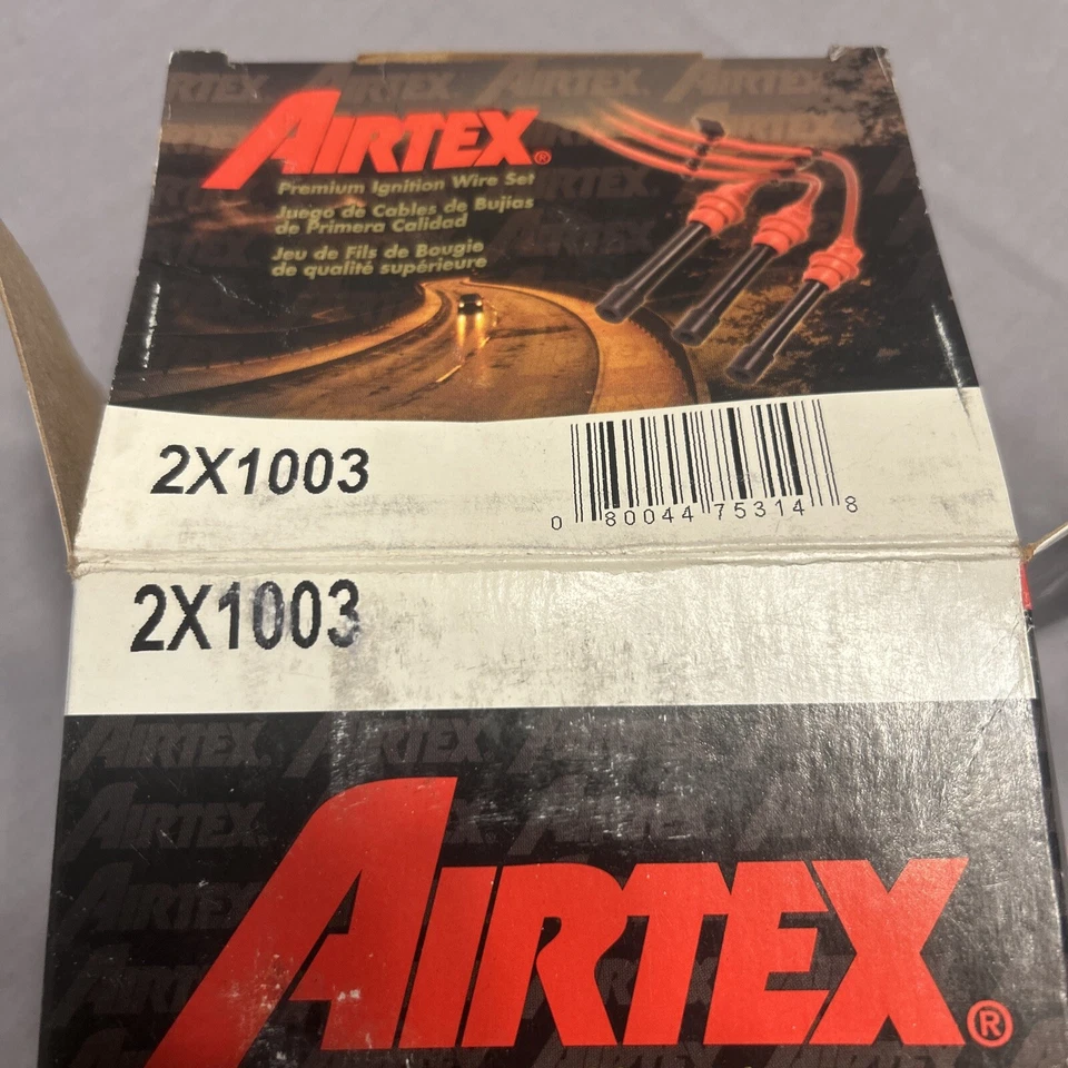 JUEGO DE CABLES DE ENCENDIDO AIRTEX NOS PREMIUM 2X1003 PARA 1990-1991 ACURA INTEGRA L4-1.8L Foto 4 de 4