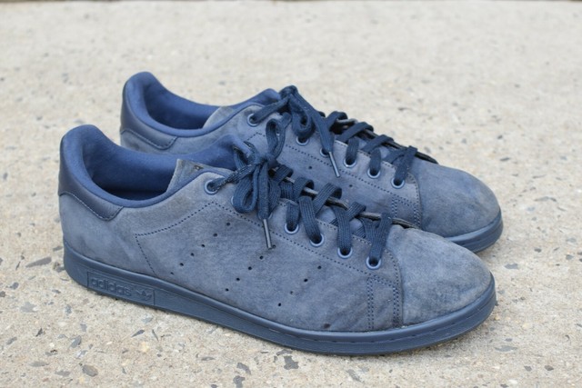 adidas stan smith suede blue