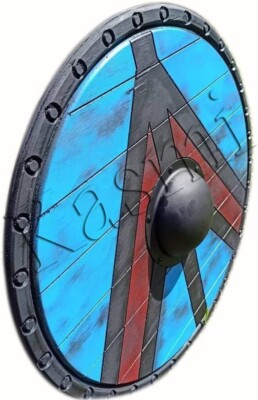 Medieval Viking Shield Round 22 Inches Wooden Shield Fully Functional Shield
