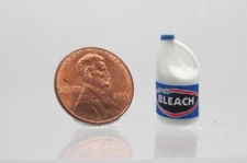 Dollhouse Miniature Detailed Replica Bleach Bottle  HR55077