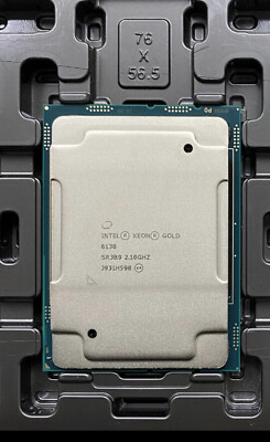 Intel Xeon Gold 6130 Processor 22M Cache, 2.10 GHz Gold 6130 LGA3647 New