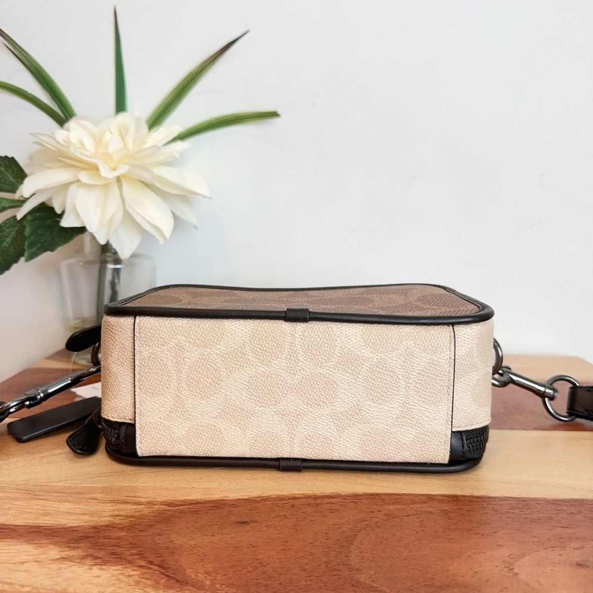 NWT Coach Wyatt Crossbody Bag In Blocked Signature Canvas | eBay
