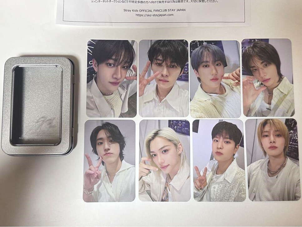 Stray Kids FC Japan Renewal Benefits STAY Official Photocard