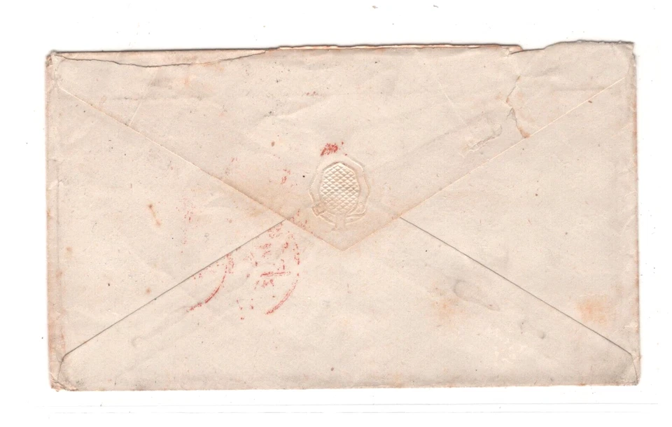 AUSTRALIA DEL SUR Estados QV 8d/9d Cubierta *8 Peniques* Adelaida 1877 Londres ENVÍOS MA443 Foto 4 de 4