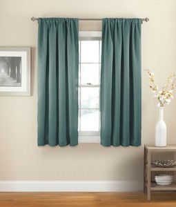 Eclipse Solid Thermapanel Room-Darkening Curtain Panel, 54x54