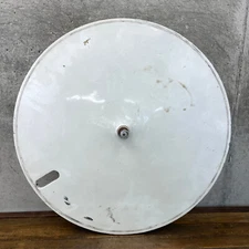 Vintage Disc 700c Rear Wheel TUBULAR Track Race Glue On  Keirin White CRACKS Hed