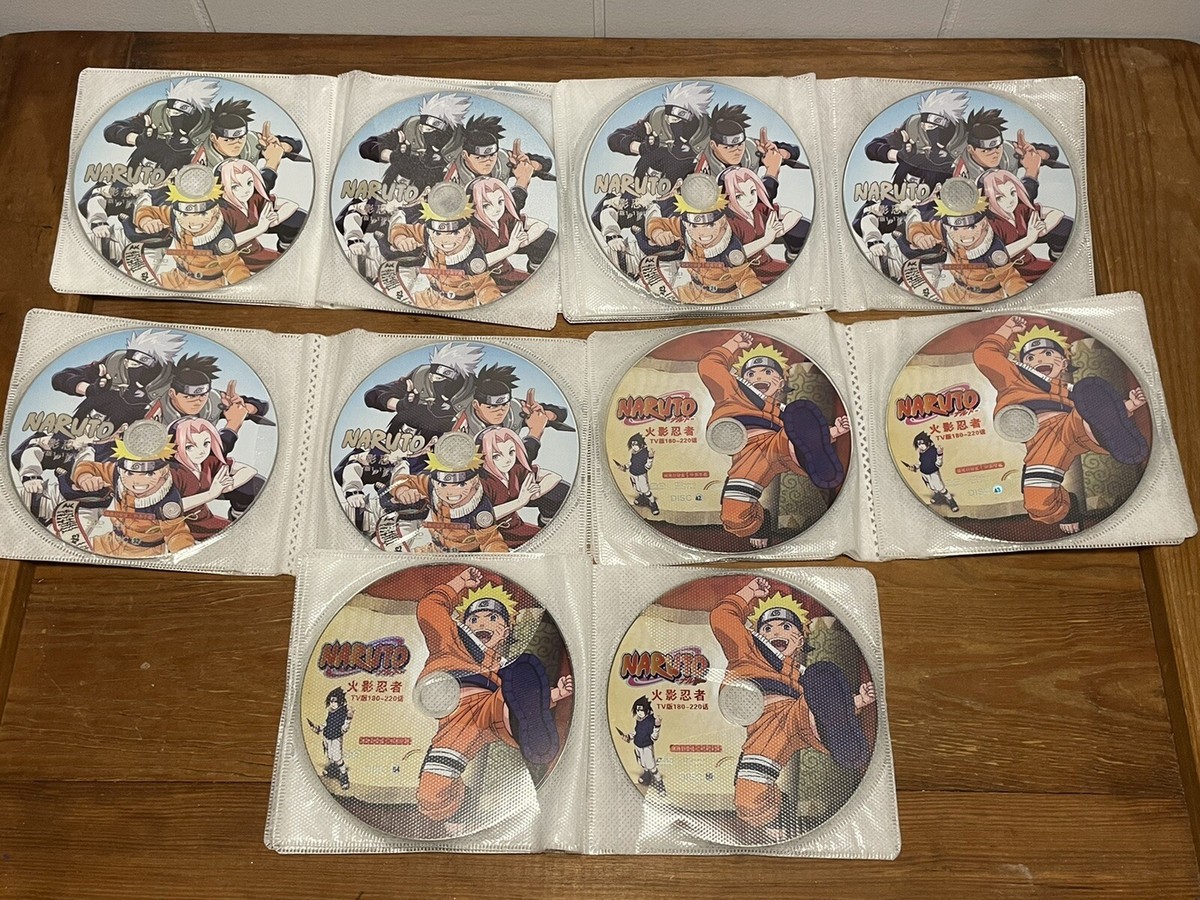 Naruto DVD Box Set (Japanese Edition), 57 Discs Complete