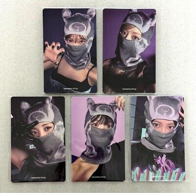 LE SSERAFIM Crazy Balaclava Ver. Official Double sided LE SSERAFIM Crazy Balaclava Ver. Official Double sided