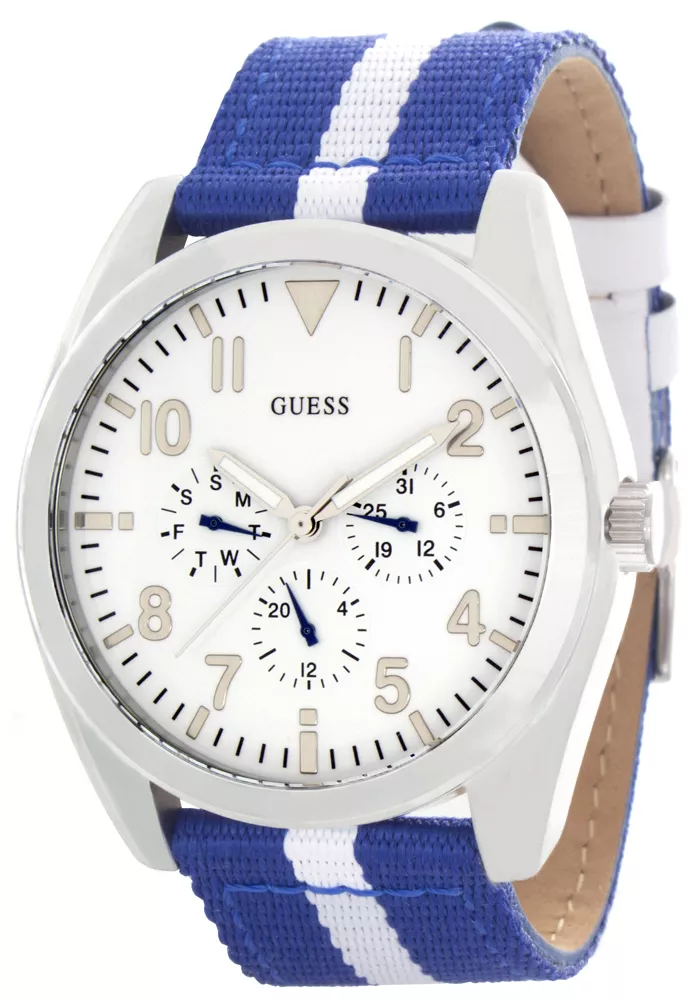 Guess white hotsell strap watch