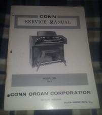 Conn Organ Service Manual Model 305 Type 1