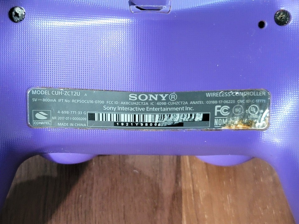 NOT TESTED Genuine SONY PlayStation 4 PS4 Dualshock 4 Wireless