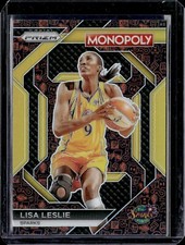 2024-25 Prizm Monopoly WNBA #WNBA13 Lisa Leslie Skills Red Icons SP Sparks