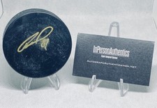 Nathan Walker Signed Hockey Puck With COA!