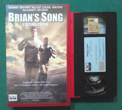 Vhs Brian's Song Das letzte Rennen Drama Film Maher Videokassette Ex Nolo (V79)