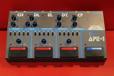 Vintage Aria APE 1 Aria Programmable Effects Pedal U2304 240627 | eBay