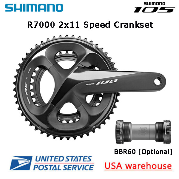 FC-R7000 50×34T 165mm Shimano FC-R700 50-34T Compact Crank 10-Speed Road 175mm+
