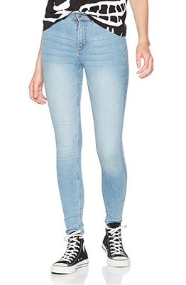 High Spray Stone Bleach Jeans 