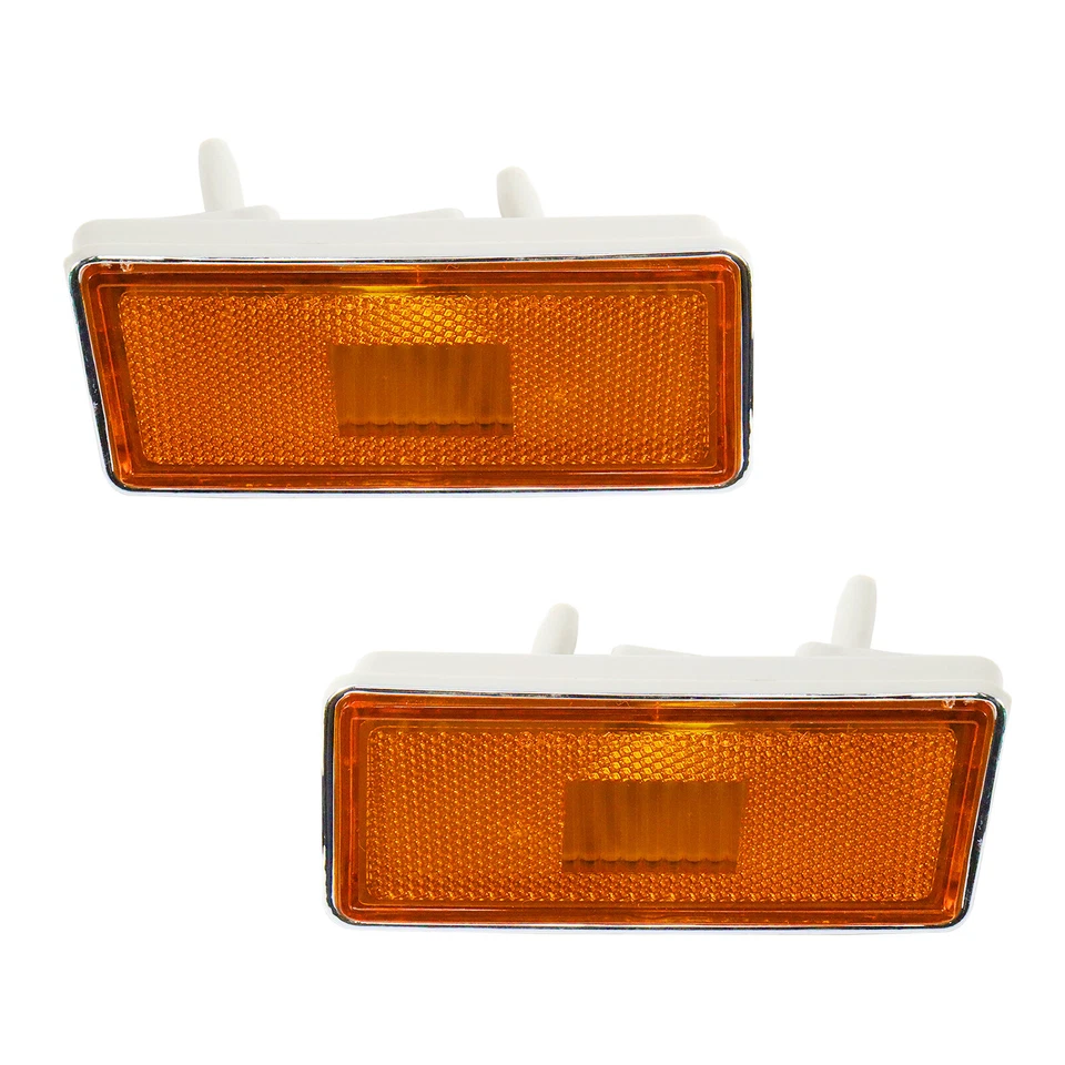 New Front Right & Left Marker Light Fits 1974-1979 Chevy Chevrolet Corvette C3 — 第 3/4 张图片