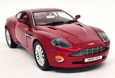 Autoworld 1/18 - Aston Martin V12 Vanquish 2005 Toro Red Mica Diecast Model Car