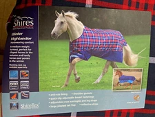 SHIRES EQUESTRIAN HIGHLANDER RUG 200 GRAM(SIZE 87")(BRAND NEW)