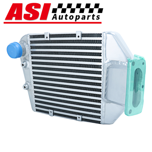 Top Mount Intercooler Kit For 4.2L Toyota Landcruiser 80 100 105 Series 1HZ 1HDT - Picture 8 of 14