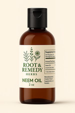 Neem Oil 2oz   Natural Skin  Scalp Support  Pure Herbal Carrier Oil